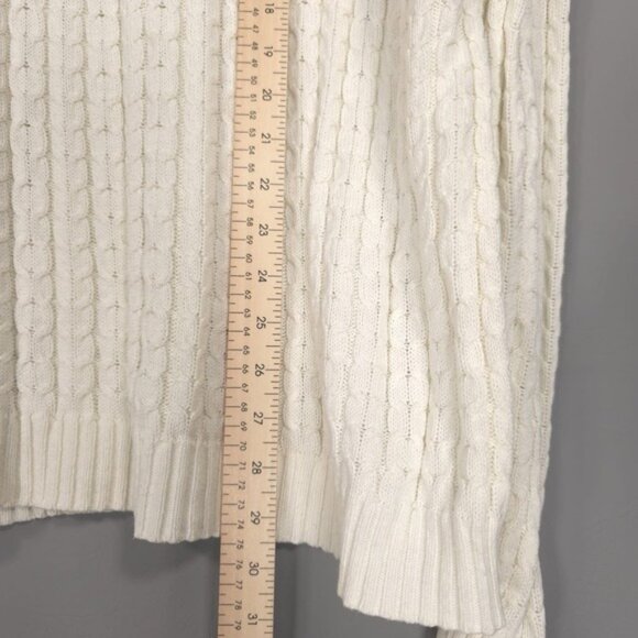 Consensus Sportwear Sweater XL UNITED KINGDOM🇬🇧MADE Men's Cable Knit Cotton - Picture 5 of 9